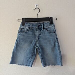 Stretch Denim Cutoff Shorts